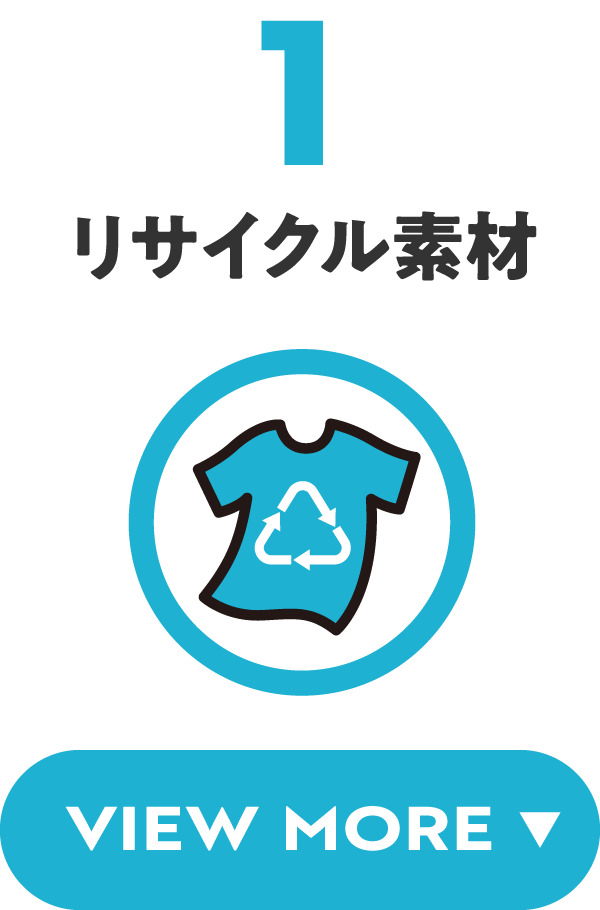 1：リサイクル素材