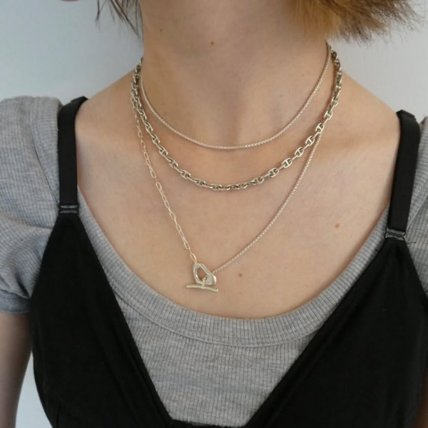 テン 【新作第3弾を使ったコーディネート】マリーナチェーン